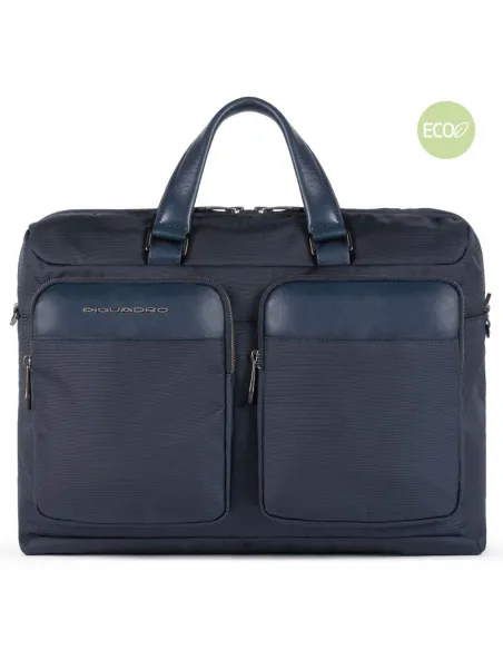 Piquadro Mac-Beth Aktentasche mit zwei Griffen und doppelter Tasche