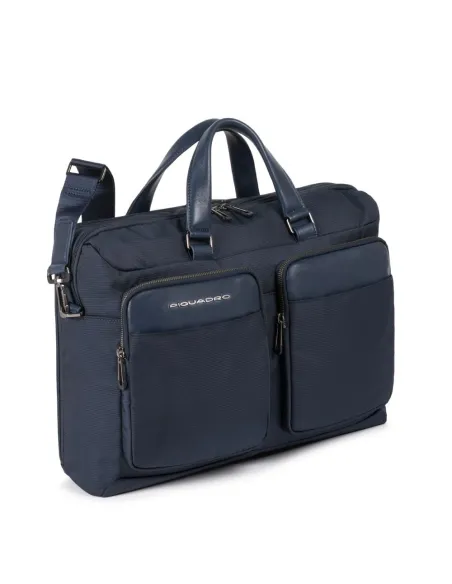 Piquadro Mac-Beth Aktentasche mit zwei Griffen und doppelter Tasche