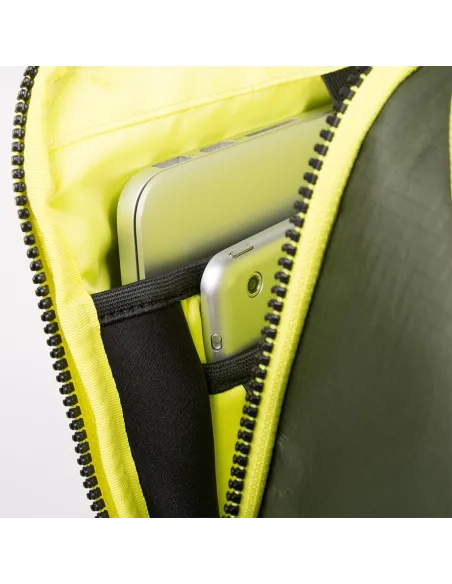 Computer backpack in recycled fabric Otello