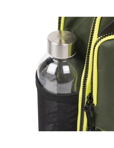 Computer backpack in recycled fabric Otello