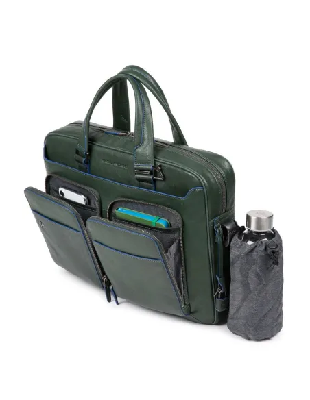 Piquadro B2S Two-handled briefcase with double pocket
