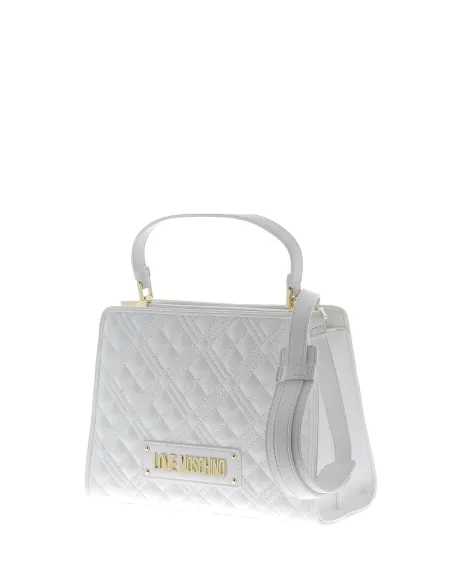 Gesteppte Damentasche mit einem Henkel Love Moschino