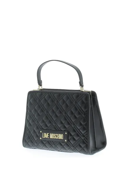 Gesteppte Damentasche mit einem Henkel Love Moschino