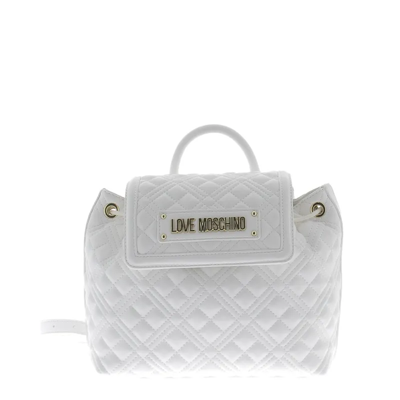 Zainetto Moschino trapuntato JC4009PP1CLA0 bianco