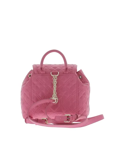 Zainetto Moschino trapuntato JC4009PP1CLA0 fuxia visto da dietro