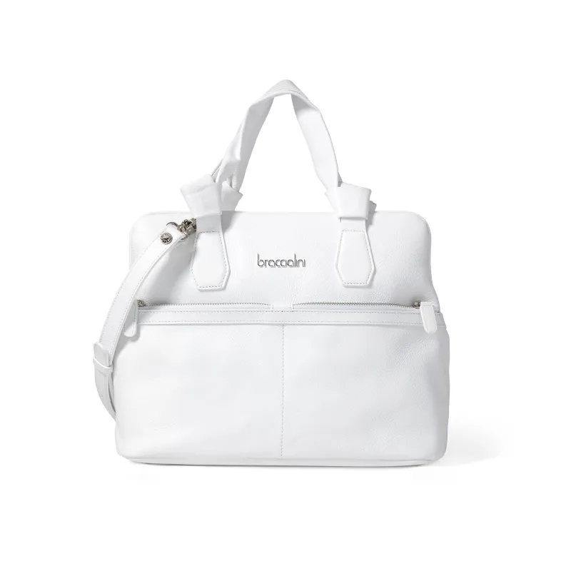 Nora Braccialini handbag white