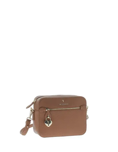 Trussardi Crossbody bag 75B01083 9Y099993 brown lateral view