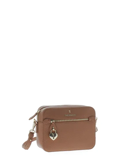 Trussardi Crossbody bag 75B01083 9Y099993 brown lateral view