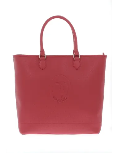 Shopping grande verticale Trussardi  rossa 75B01099 9Y099998