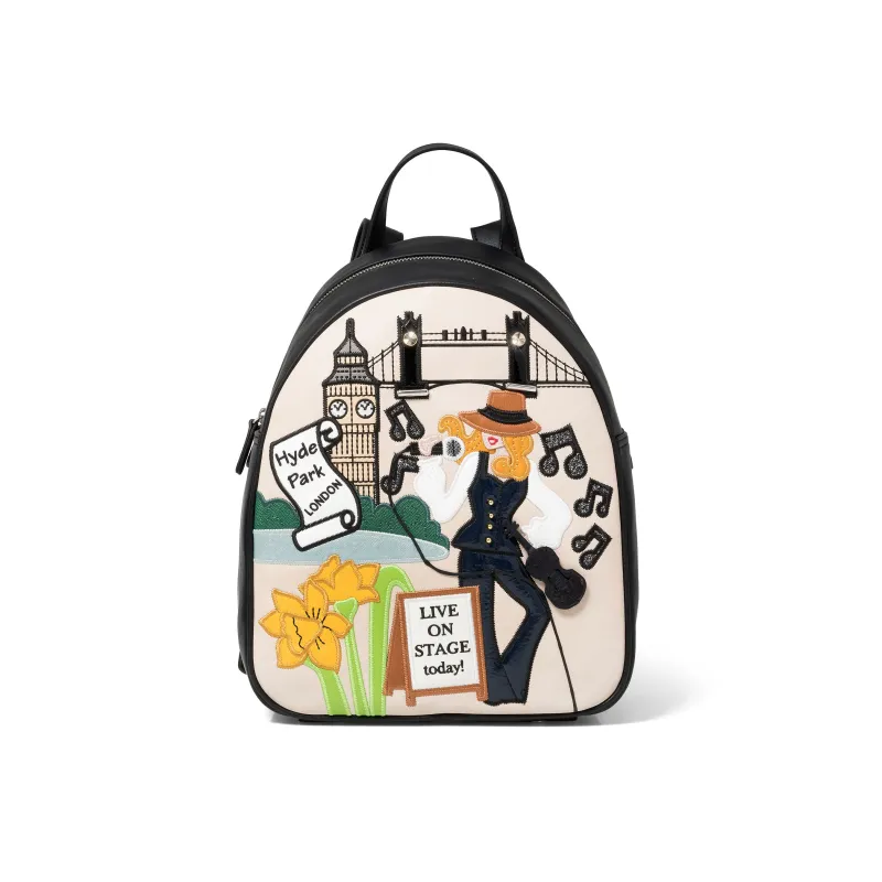 Woman backpack Cartoline