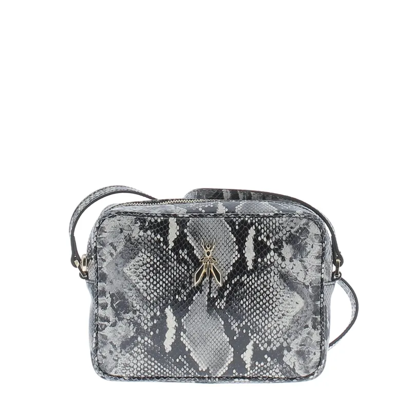 Tracolla Patrizia Pepe in pelle effetto pitone
