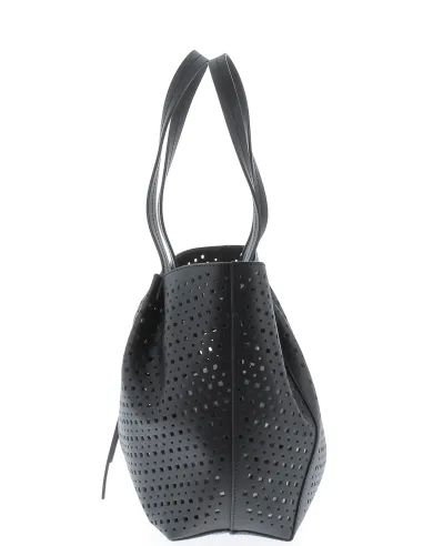 Shopping in pelle traforata Patrizia...