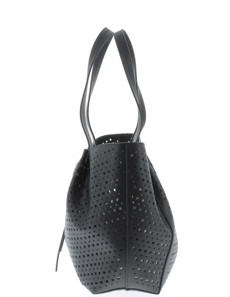 Shopping in pelle traforata Patrizia Pepe