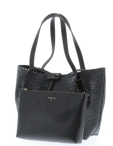 Shopping in pelle traforata Patrizia...