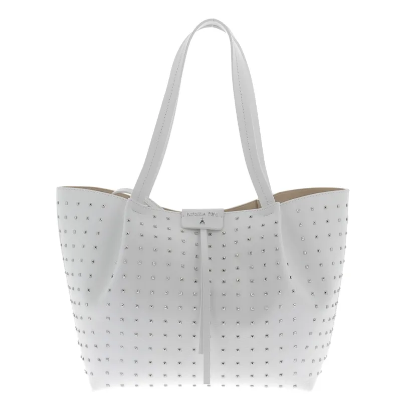 Shopping bag with detachable inner clutch bag