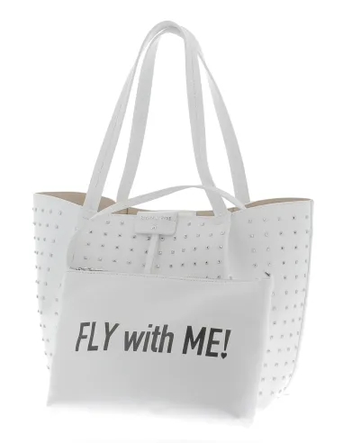 Shopping in pelle Patrizia Pepe...