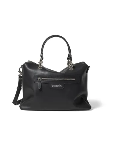 Borsa a mano reversibile Braccialini Jennifer nera B14851 TY