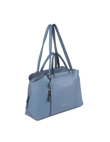 Damen-Ledertasche mit drei Fächern...