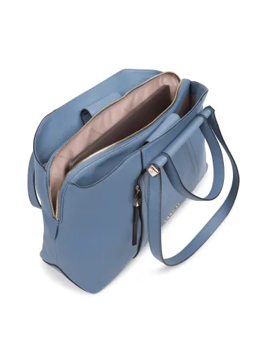 Damen-Ledertasche mit drei Fächern...