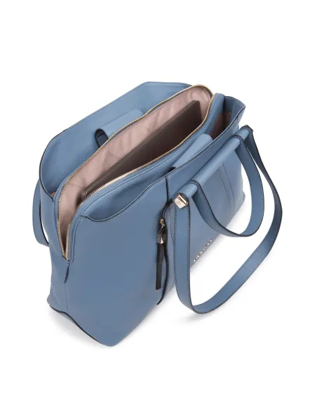 Damen-Ledertasche mit drei Fächern Circle