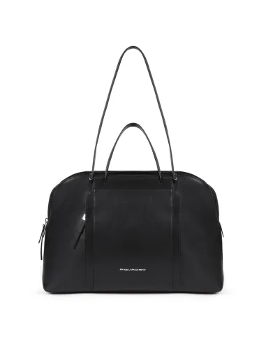 Damen-Ledertasche mit drei Fächern...