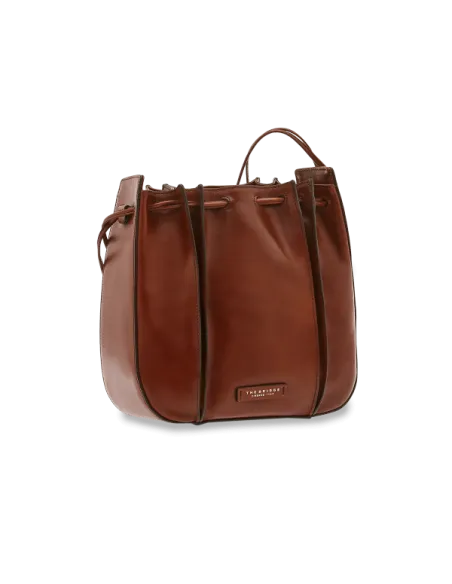 Bucket Bag aus Naturleder The Bridge Camilla