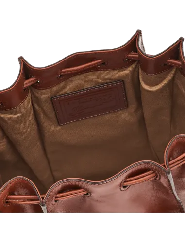 Bucket Bag aus Naturleder The Bridge...