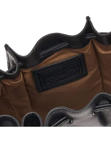 Bucket Bag aus Naturleder The Bridge...