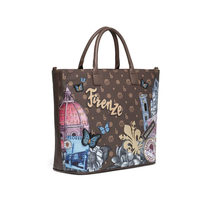 Shopping due manici Braccialini Cartoline 2