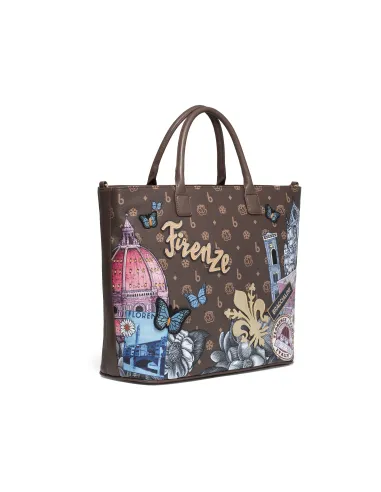 Große Tasche Braccialini Cartoline