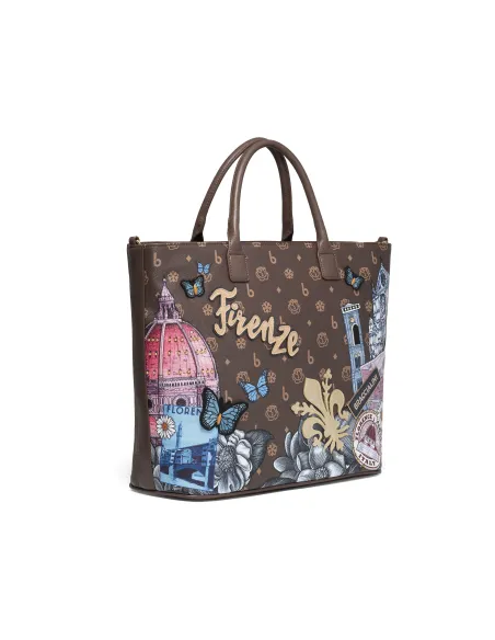 Große Tasche Braccialini Cartoline