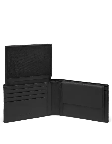 Herrengeldbörse mit Münzfach und Dokumentenklappe Trakai