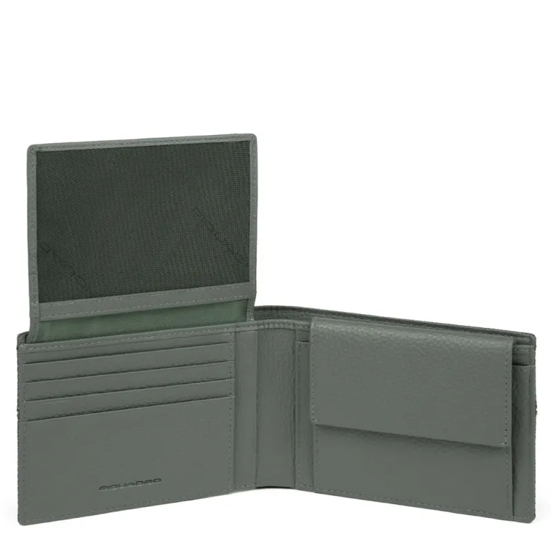 Herrengeldbörse mit Münzfach und Dokumentenklappe Trakai 2