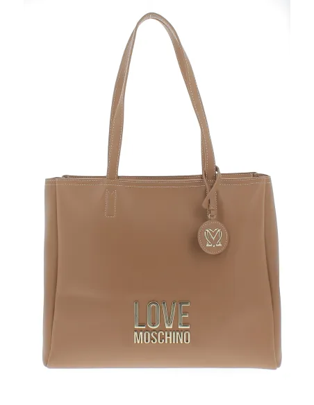Einkaufstasche mit Reißverschluss Love Moschino
