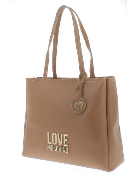 Einkaufstasche mit Reißverschluss Love Moschino