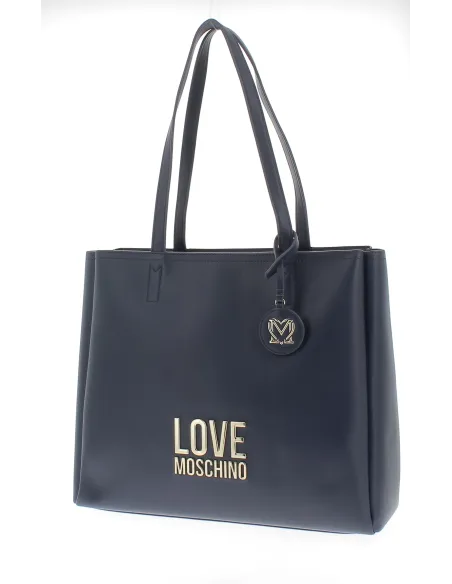 Einkaufstasche mit Reißverschluss Love Moschino