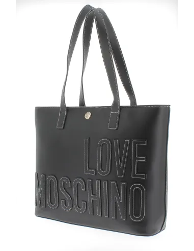 Shopping con scritta Love Moschino...