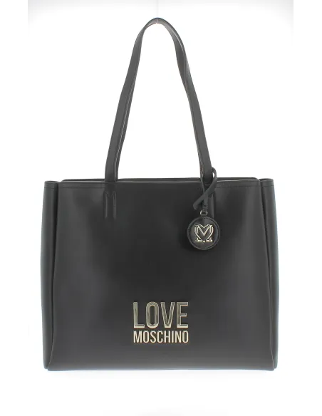 Einkaufstasche mit Reißverschluss Love Moschino