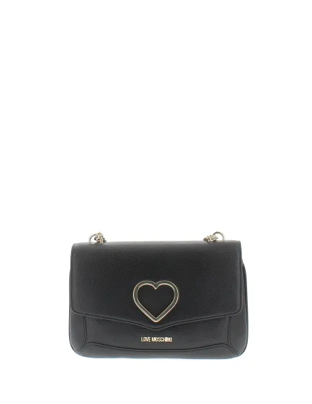 Borsa moschino con pattina e cuore