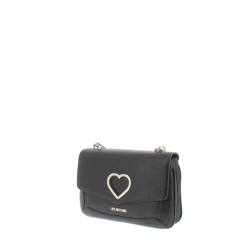 Borsa moschino con pattina e cuore 2