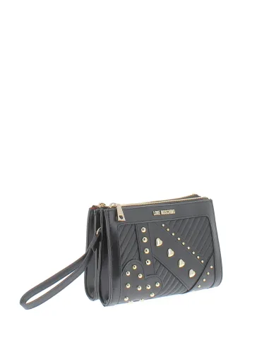 Love Moschino Nieten-Clutch-Tasche