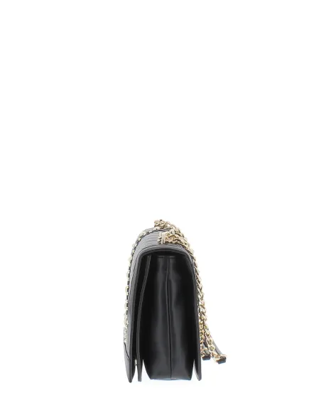 Love Moschino Clutch-Tasche mit Metallapplikationen