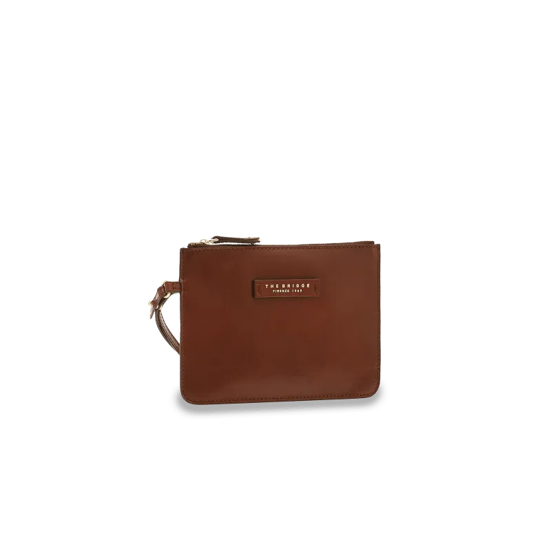 The Bridge Leda Flache Clutch