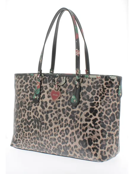 Liu Jo Shopper mit Animal-Print