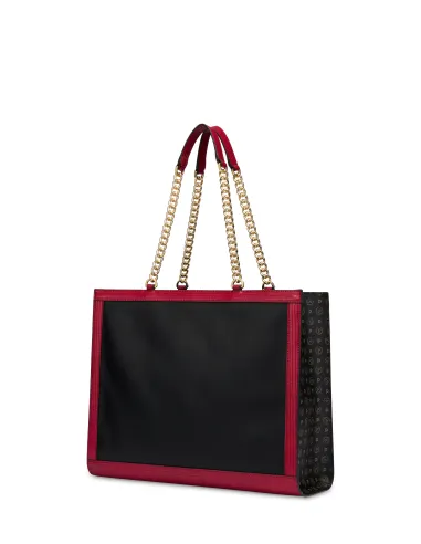 Shopping bag with removable inner pouch