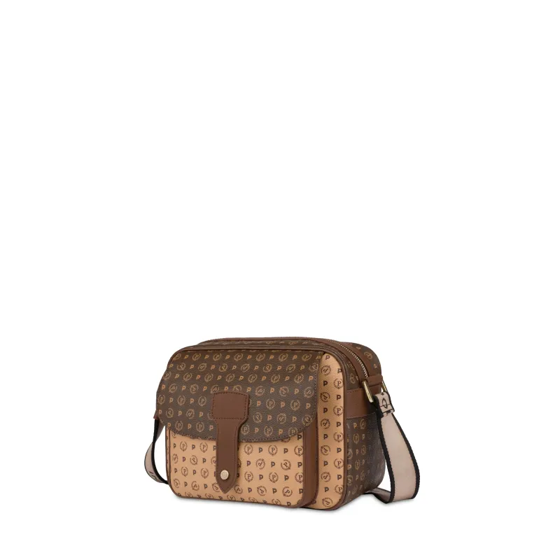 Borsa a tracolla con tasca Pollini 2