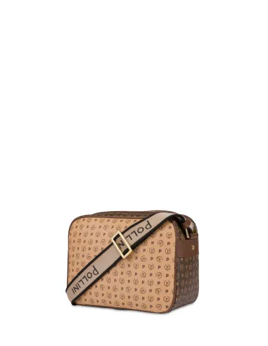 Borsa a tracolla con tasca Pollini