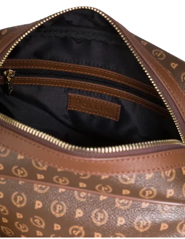 Borsa a tracolla con tasca Pollini