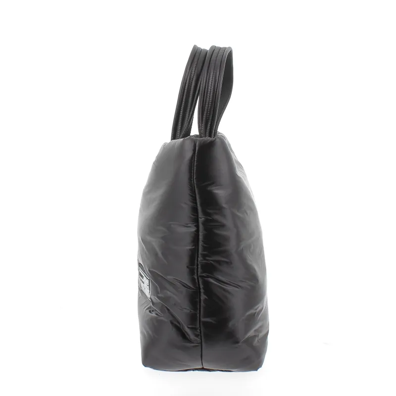 Patrizia Pepe Large shopping bag with a duvet effect 2