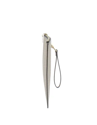 Borbonese flache Clutch-Tasche